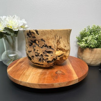 Live Oak Burl Bowl