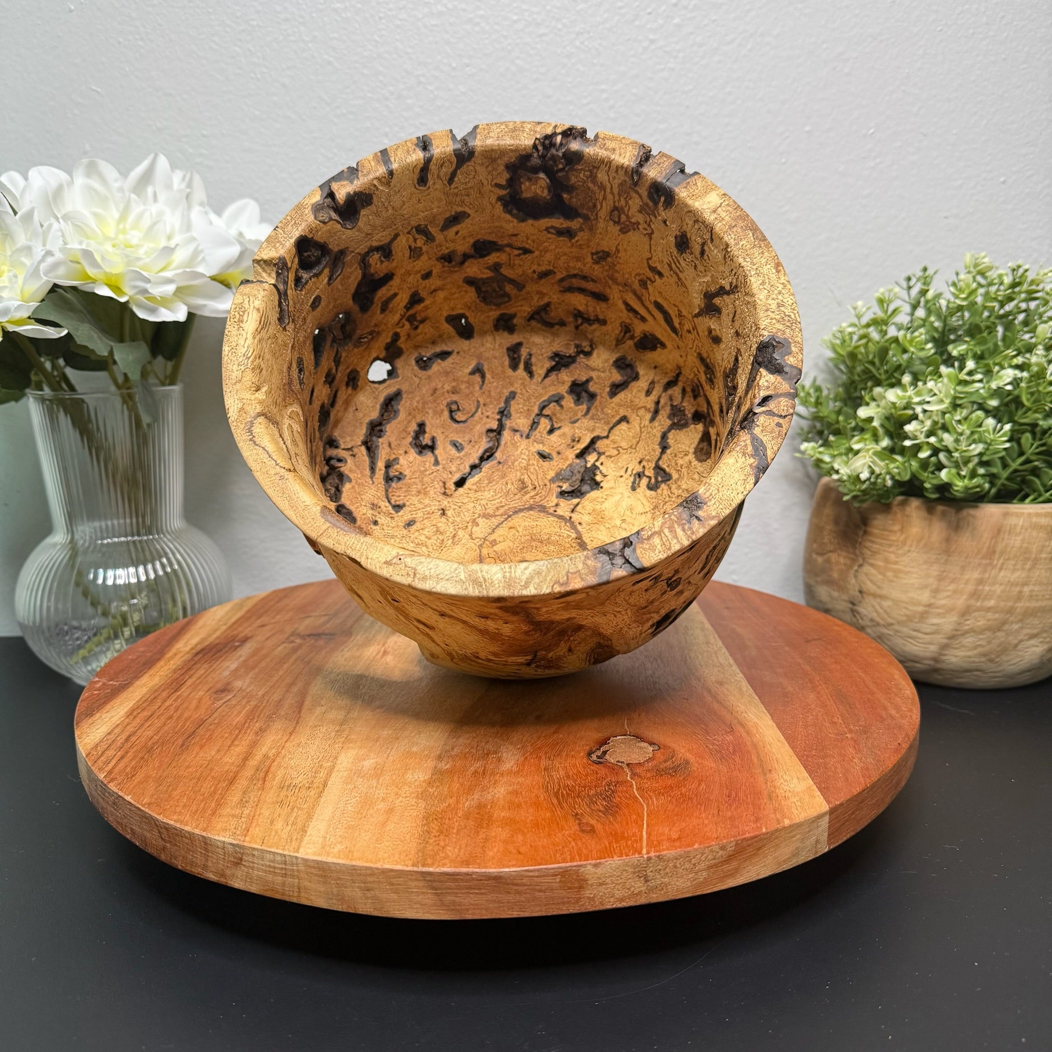 Live Oak Burl Bowl