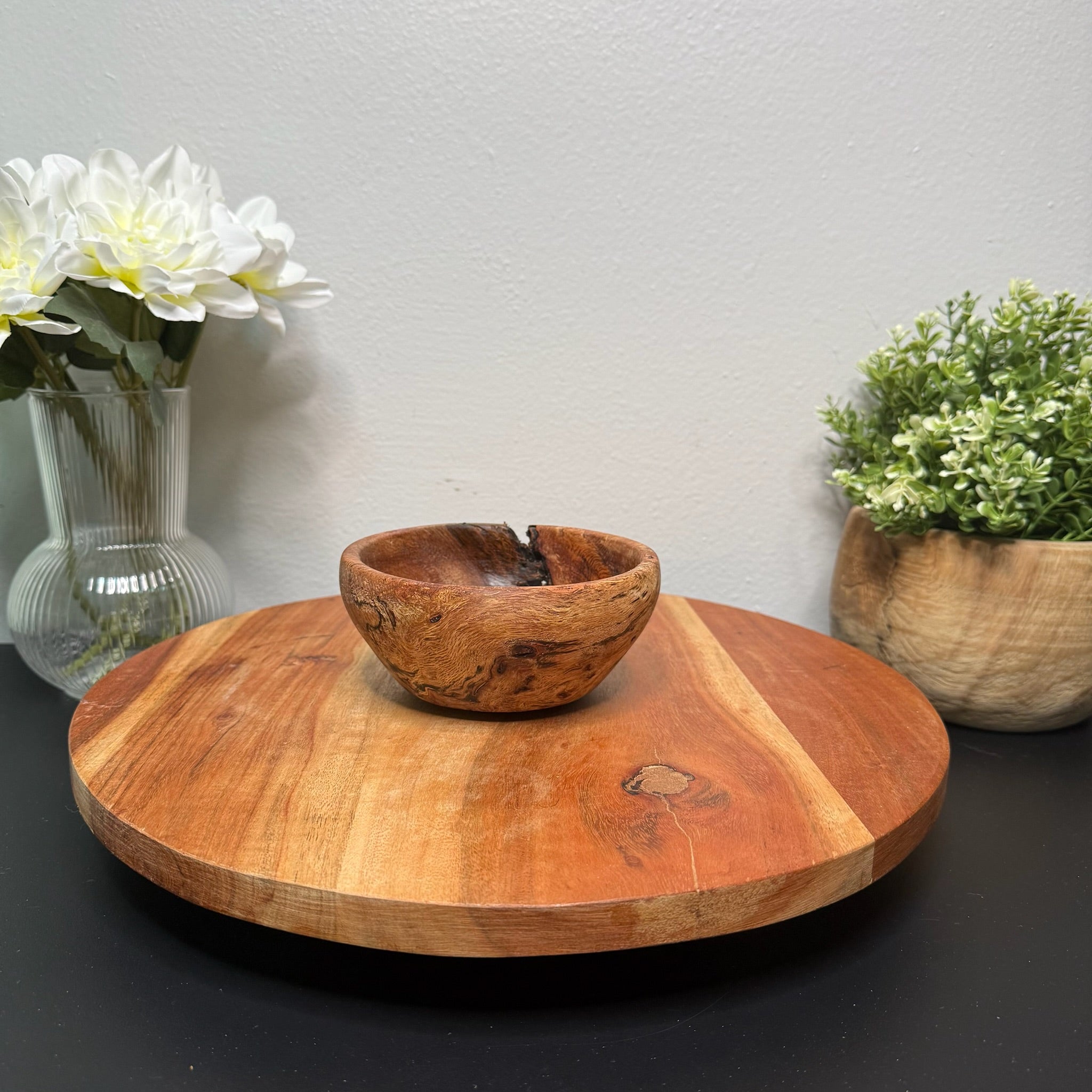 Oak Burl Bowl