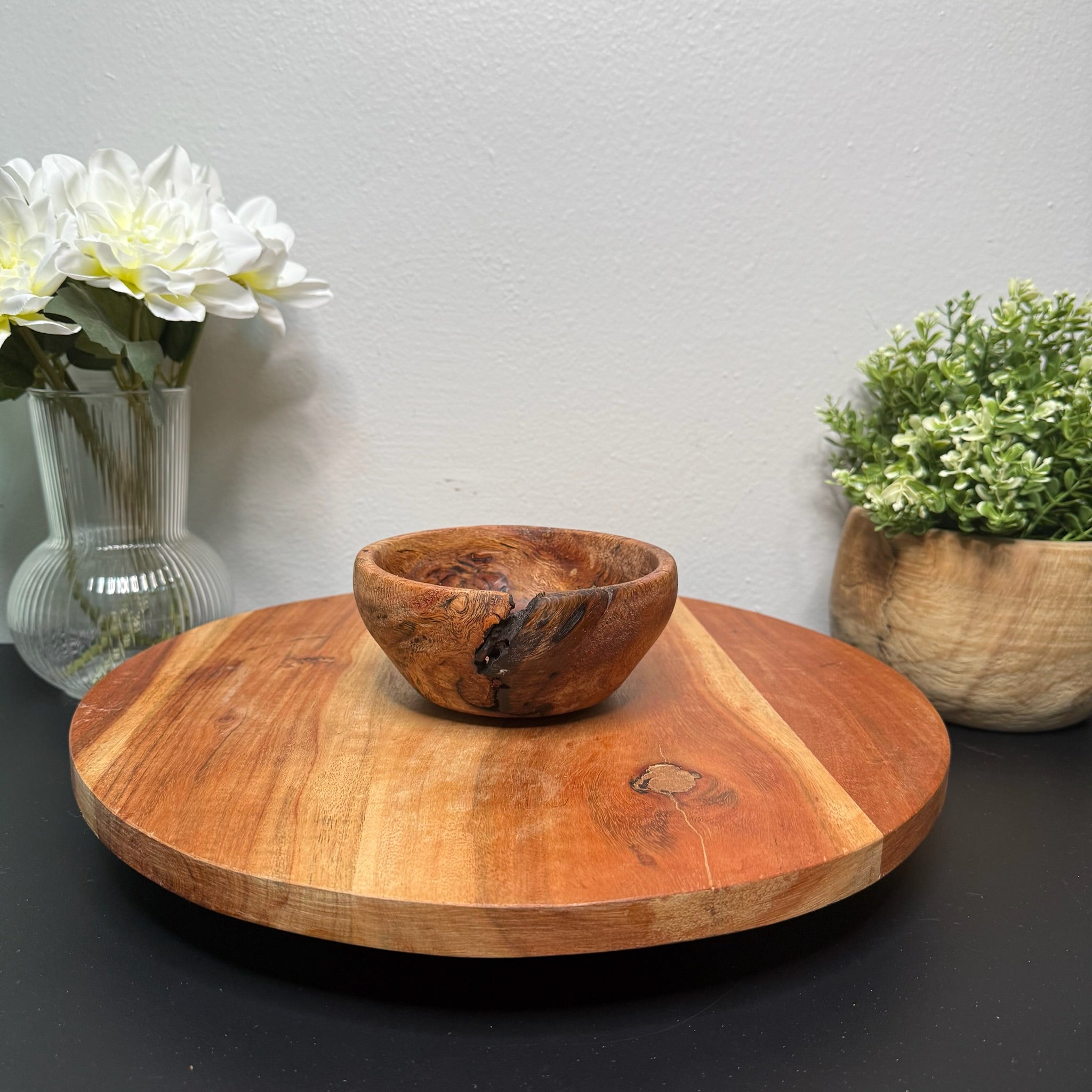 Oak Burl Bowl