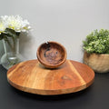 Oak Burl Bowl