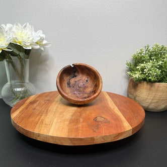 Oak Burl Bowl